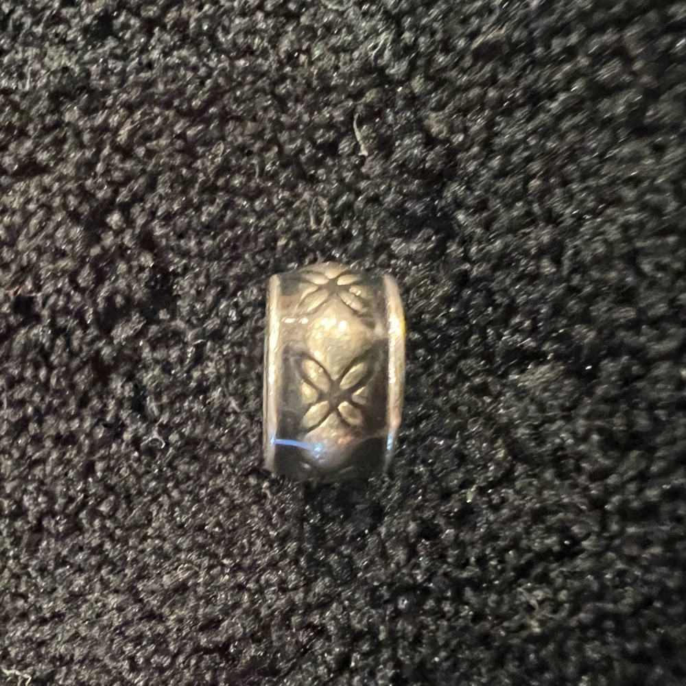 PANDORA SILVER LACE VINTAGE SPACER SILVER